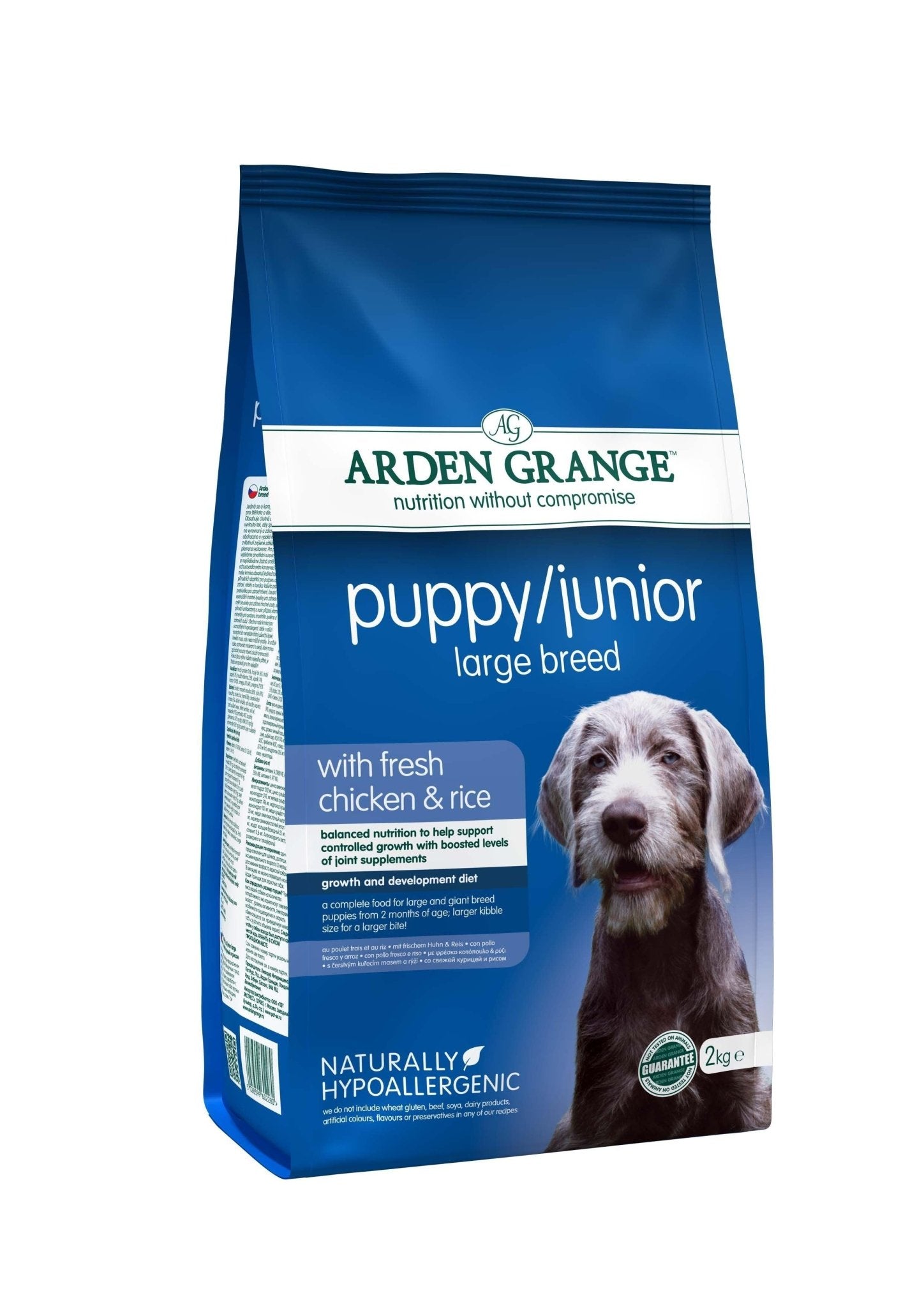 Arden Grange Puppy Large Breed | Luxury Home Accessories | Heulog Glow