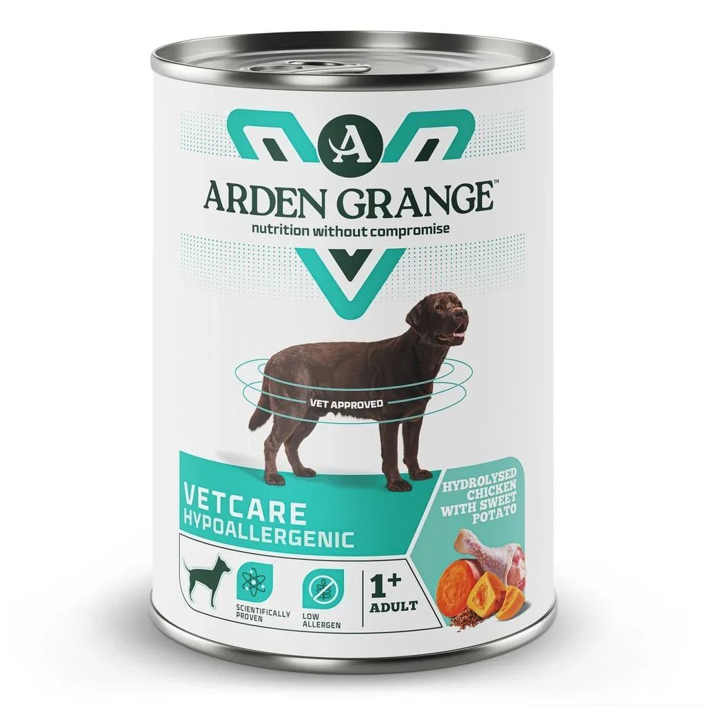 Arden Grange VetCare Hypoallergenic Chicken with Sweet Potato 395g x 6 | Luxury Home Accessories | Heulog Glow