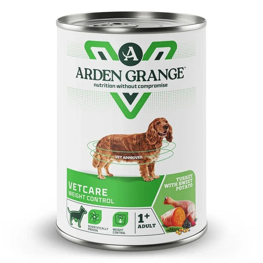 Arden Grange VetCare Weight Control Turkey with Sweet Potato 395g x 6 | Luxury Home Accessories | Heulog Glow