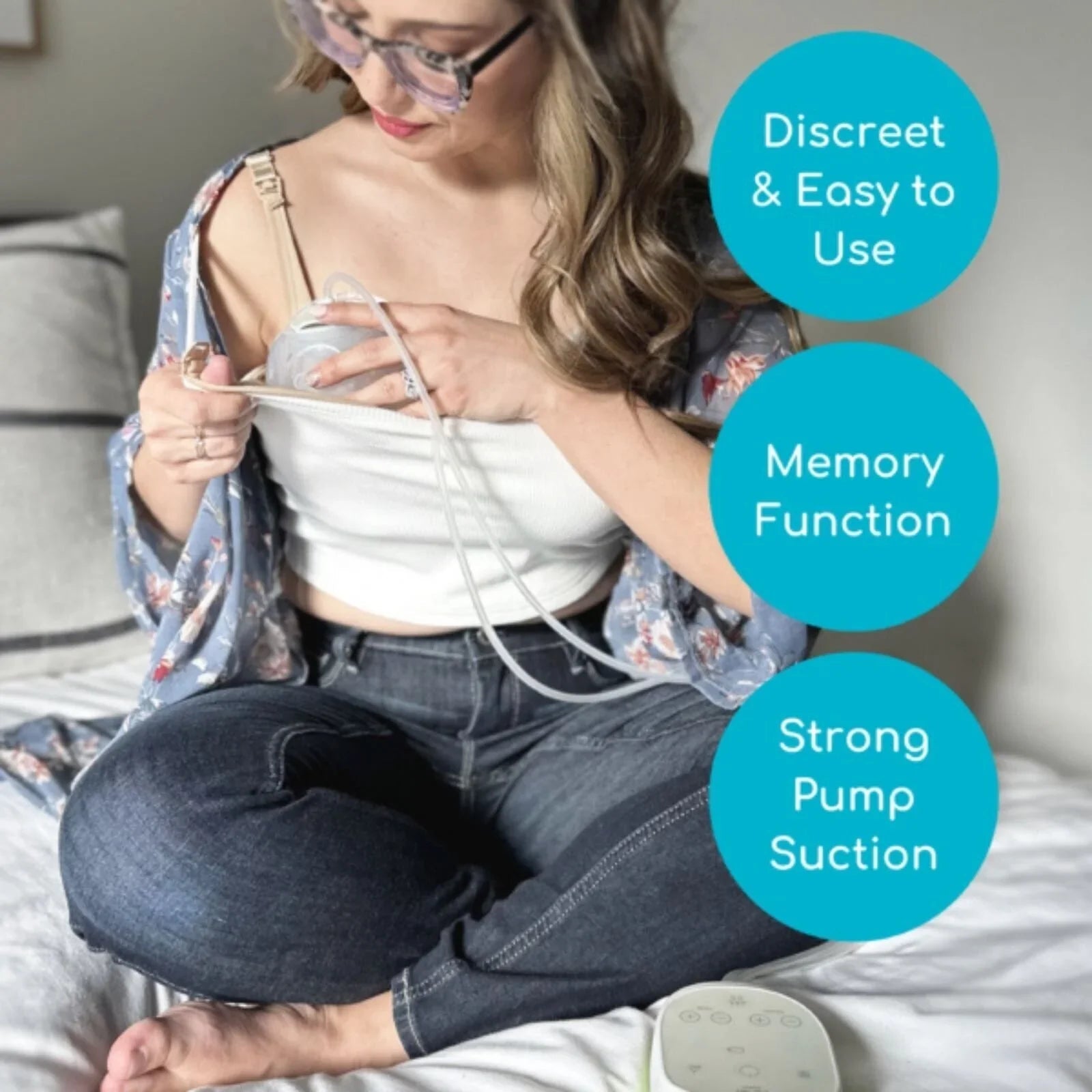 Ardo Alyssa Hands Free Breast Pump | Luxury Home Accessories | Heulog Glow