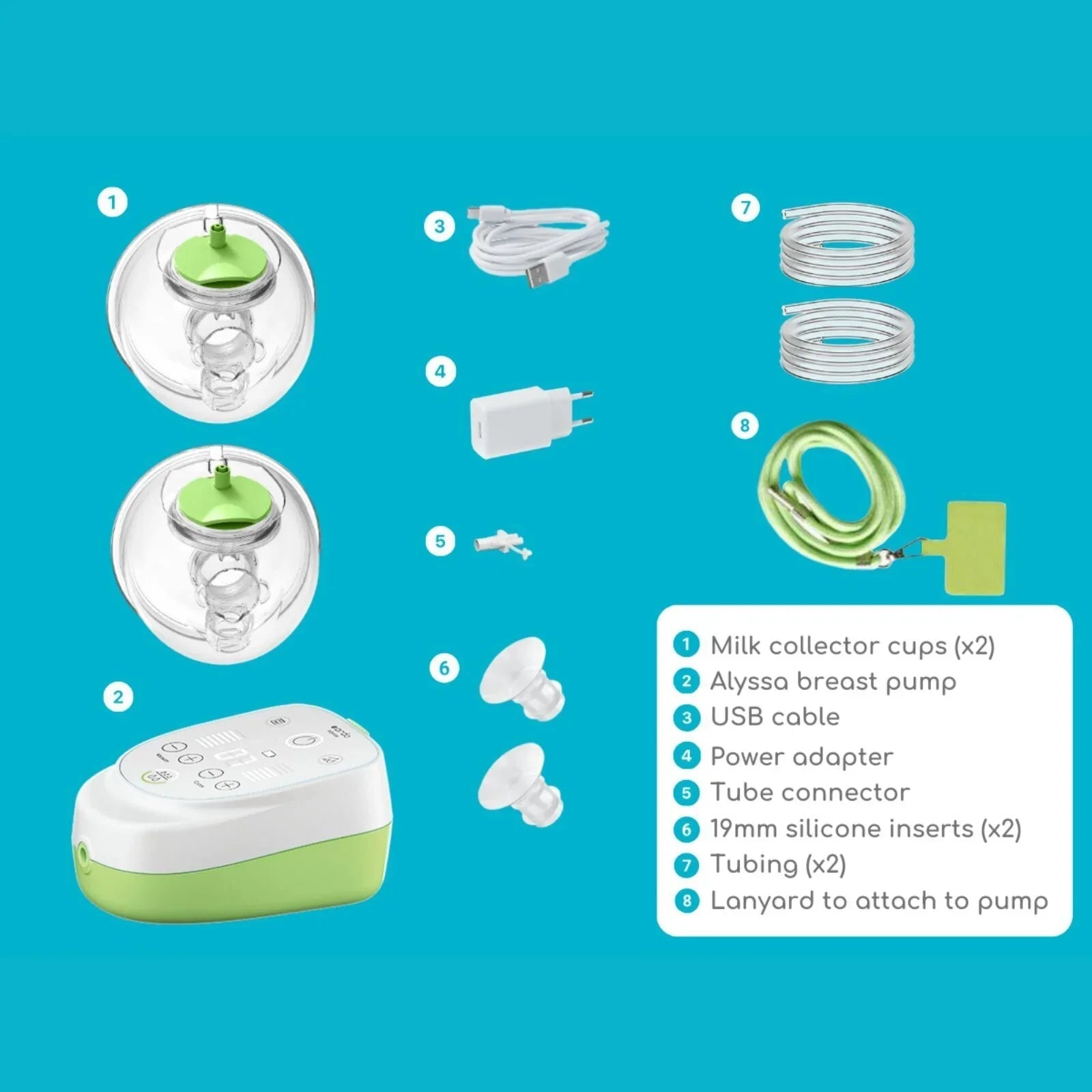 Ardo Alyssa Hands Free Breast Pump | Luxury Home Accessories | Heulog Glow
