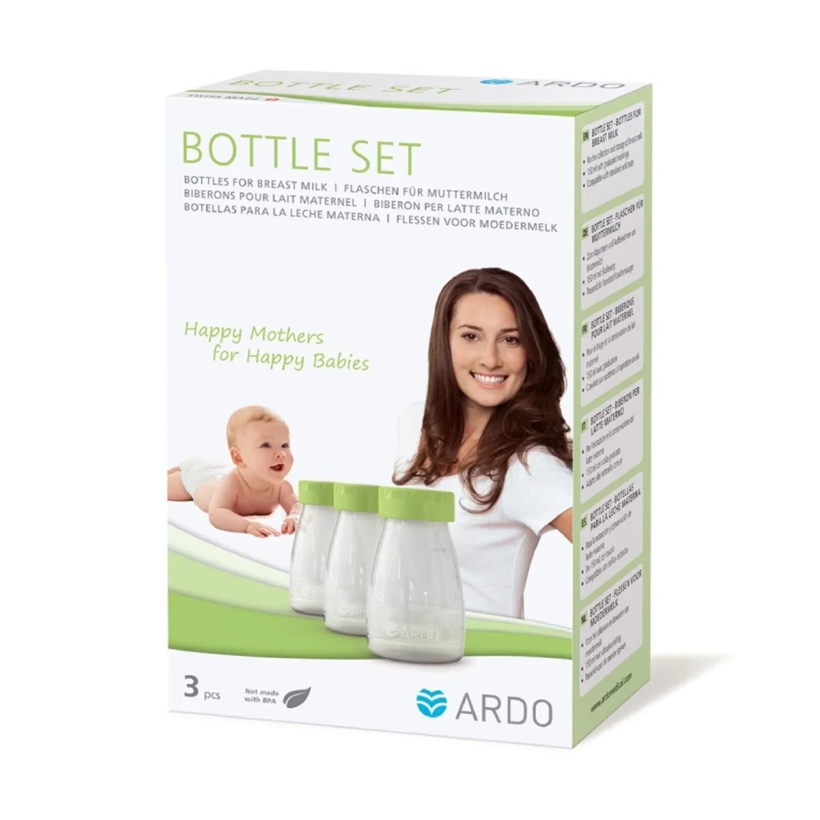 Ardo Bottle Set 150ml 3 pcs | Luxury Home Accessories | Heulog Glow