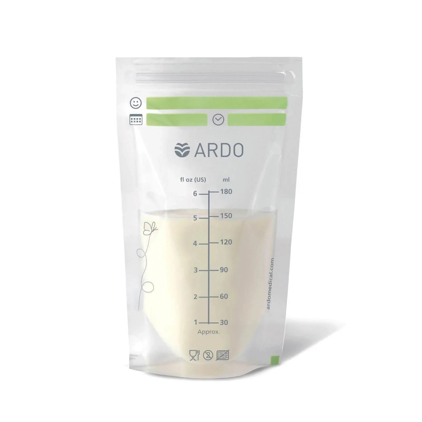 Ardo Easy Store Breast Milk Storage Bags 25 pcs 180ml | Luxury Home Accessories | Heulog Glow