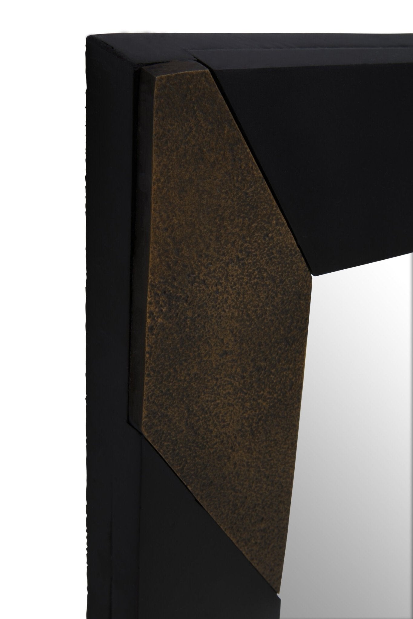 Aris Black and Gold Wall Mirror | Luxury Home Accessories | Heulog Glow