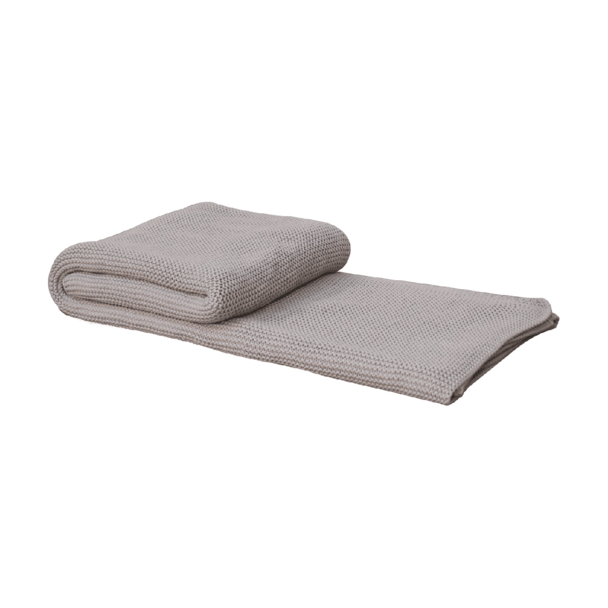 Artisan Furniture Double Grey Knitted Throw | Luxury Home Accessories | Heulog Glow