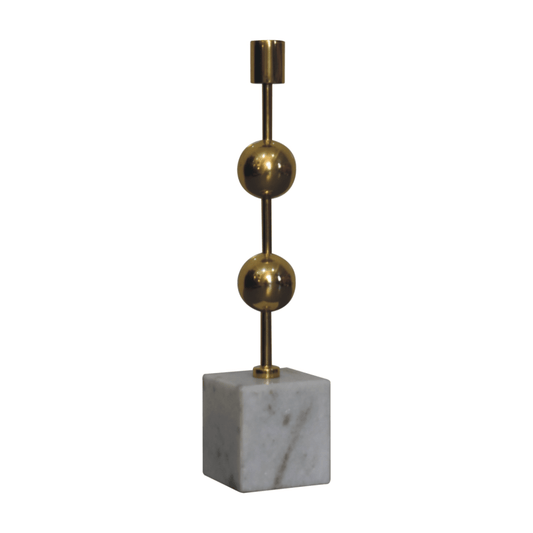 Artisan Furniture Marble Bubble Candle Holder | Luxury Home Accessories | Heulog Glow