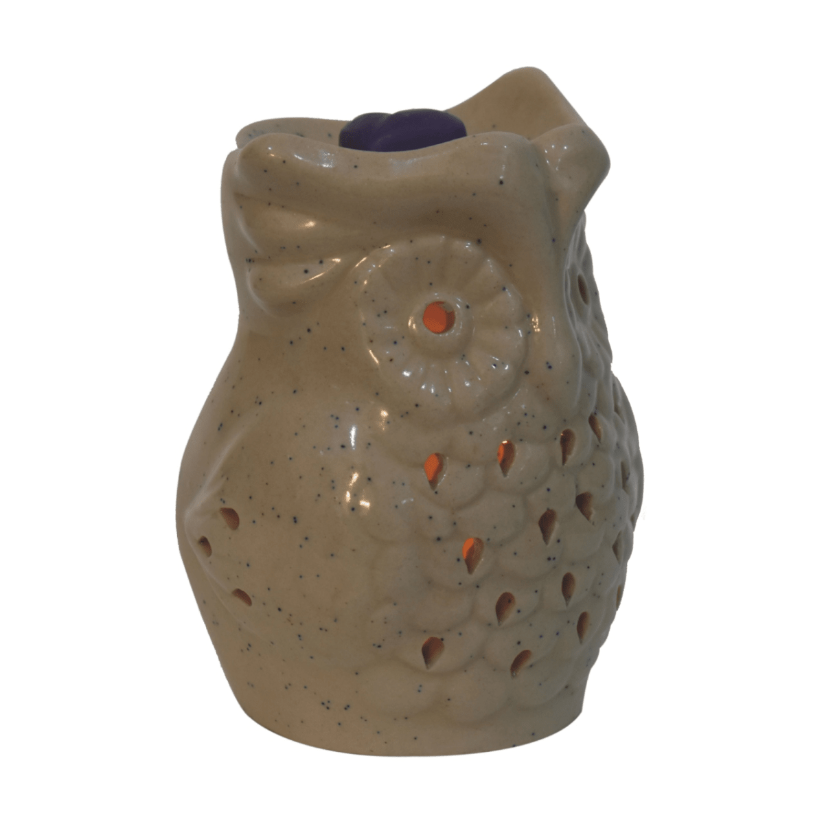 Artisan Furniture Owl Wax Melter Set (Summer), Light Brown | Luxury Home Accessories | Heulog Glow