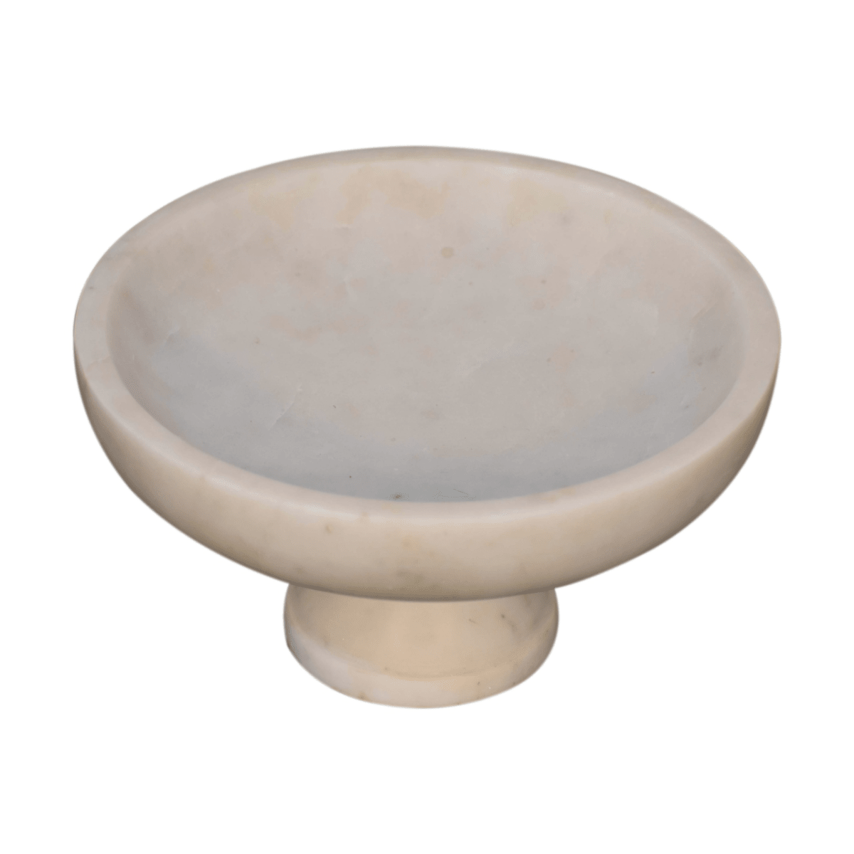 Artisan Furniture Serveware - White Marble Fruit Bowl | Luxury Home Accessories | Heulog Glow