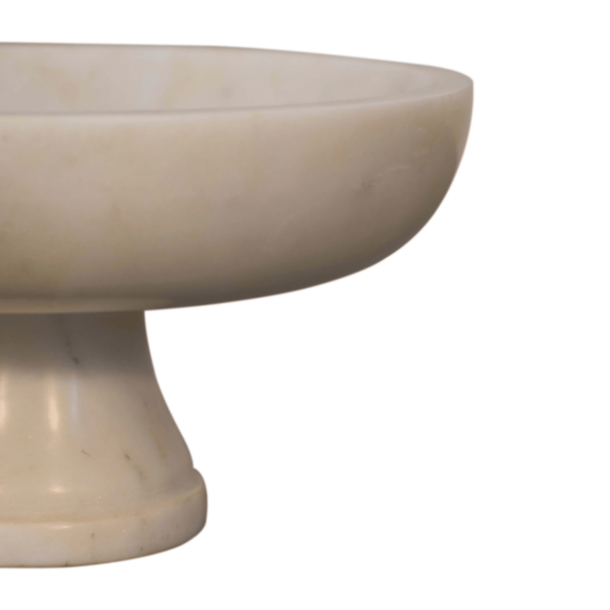 Artisan Furniture Serveware - White Marble Fruit Bowl | Luxury Home Accessories | Heulog Glow