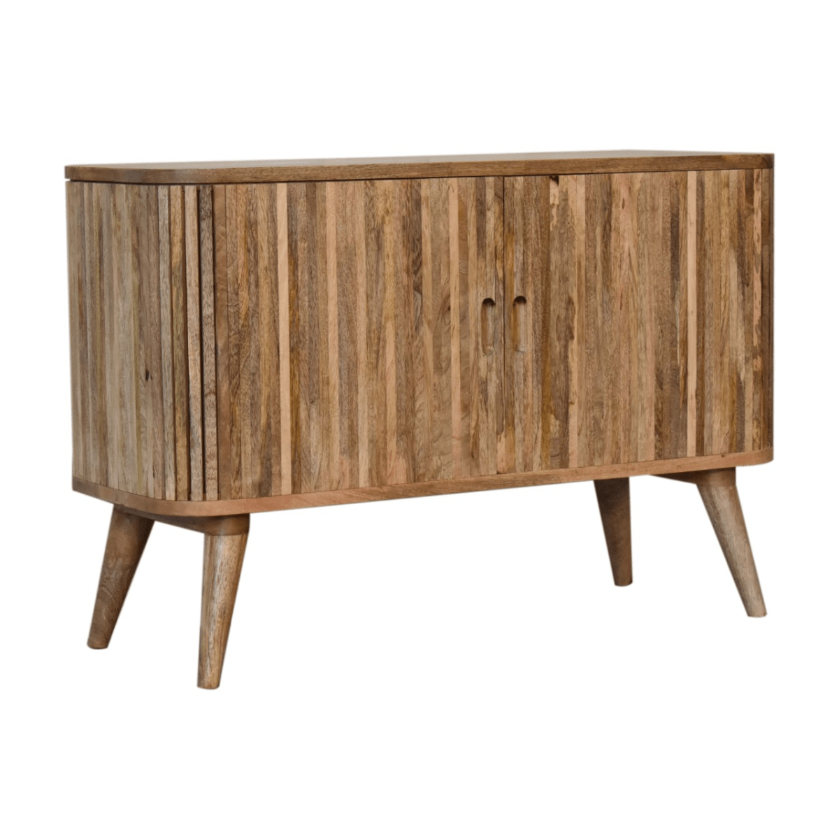 Artisan Furniture Solid Mango Wood Mokka Sideboard | Luxury Home Accessories | Heulog Glow