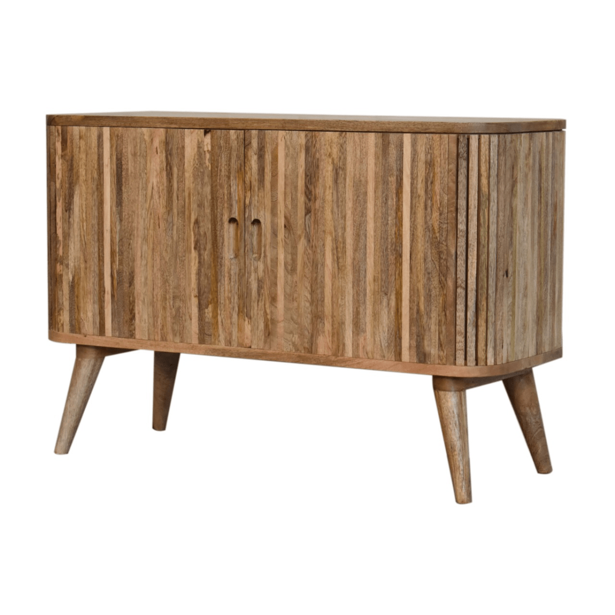 Artisan Furniture Solid Mango Wood Mokka Sideboard | Luxury Home Accessories | Heulog Glow