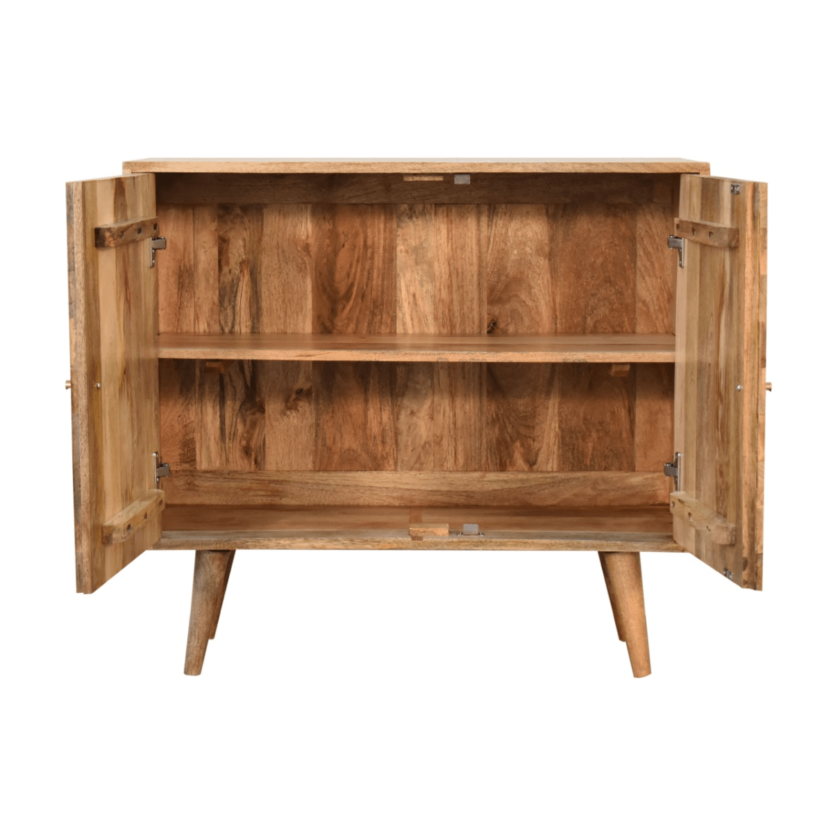 Artisan Furniture Solid Mango Wood Muna Cabinet | Luxury Home Accessories | Heulog Glow