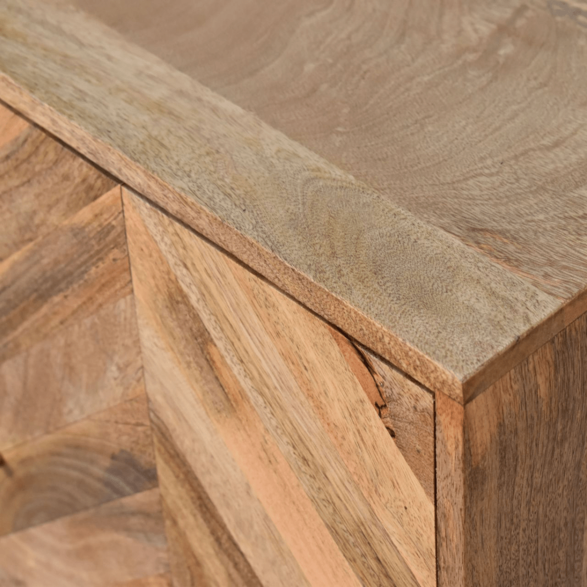 Artisan Furniture Solid Mango Wood Muna Cabinet | Luxury Home Accessories | Heulog Glow