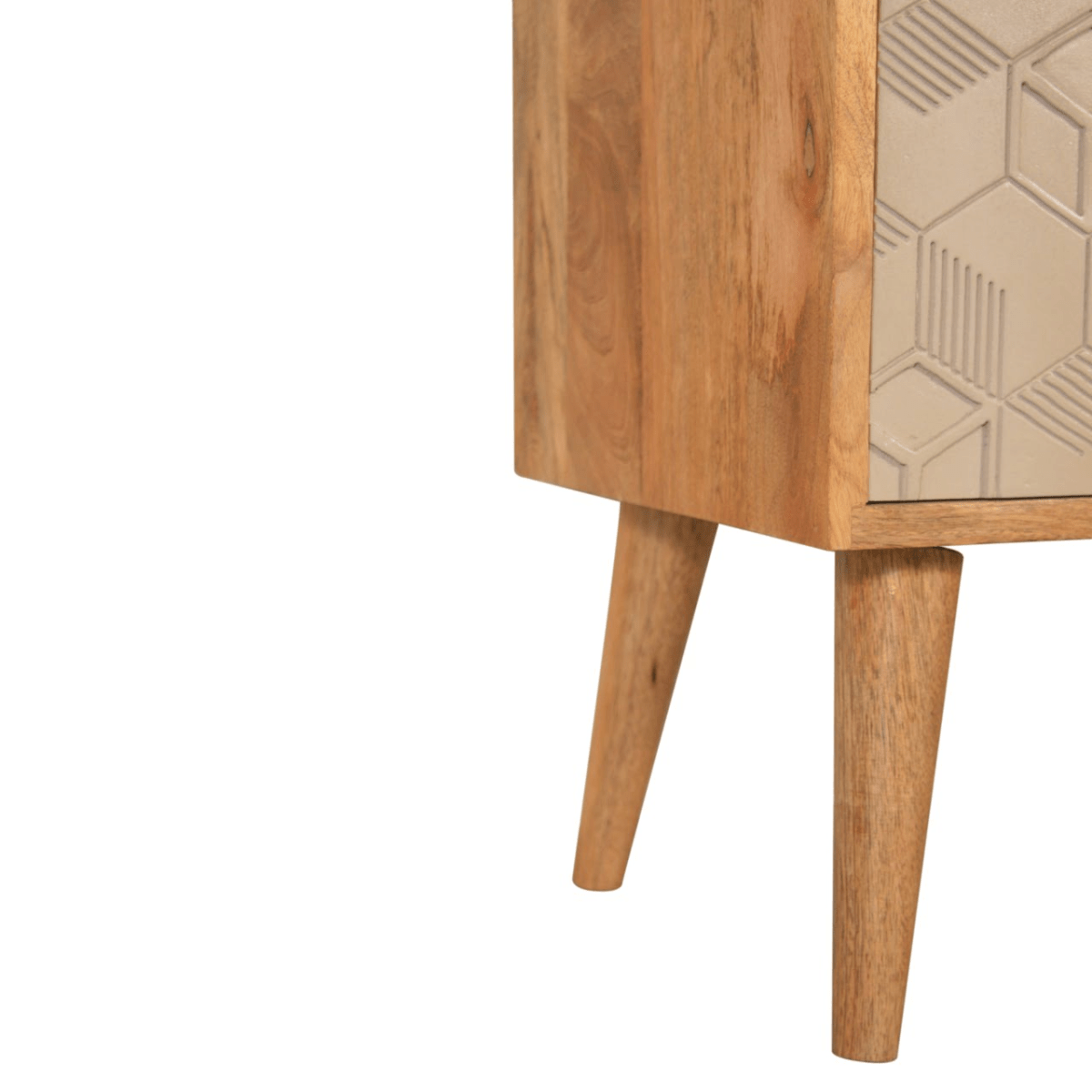Artisan Furniture Solid Wood Acadia Bedside | Luxury Home Accessories | Heulog Glow