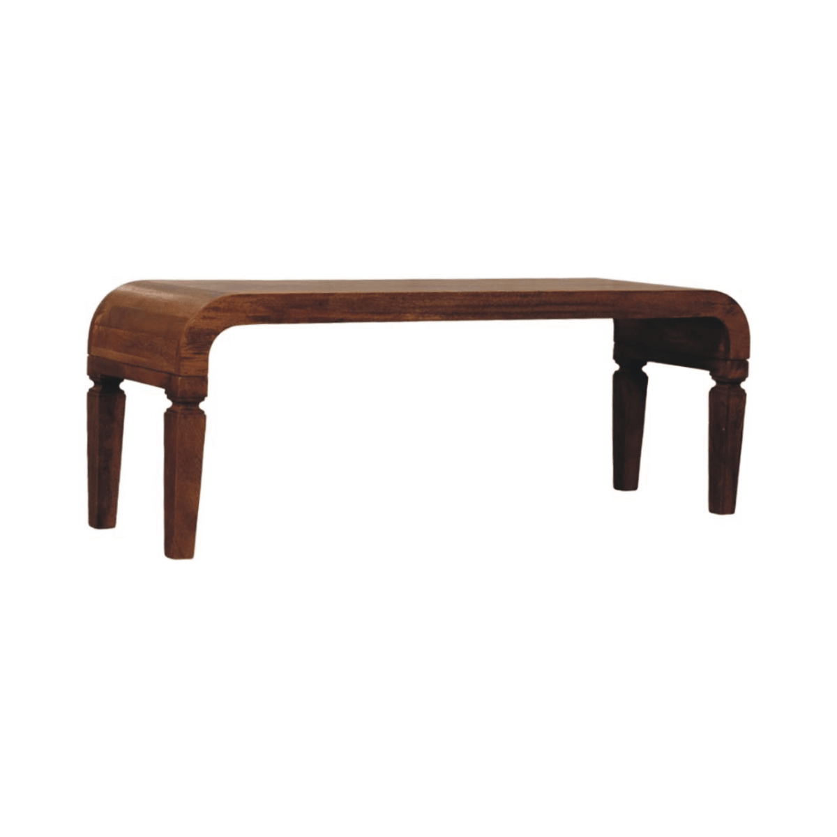 Artisan Furniture Solid Wood Arcus Coffee Table, Beige | Luxury Home Accessories | Heulog Glow