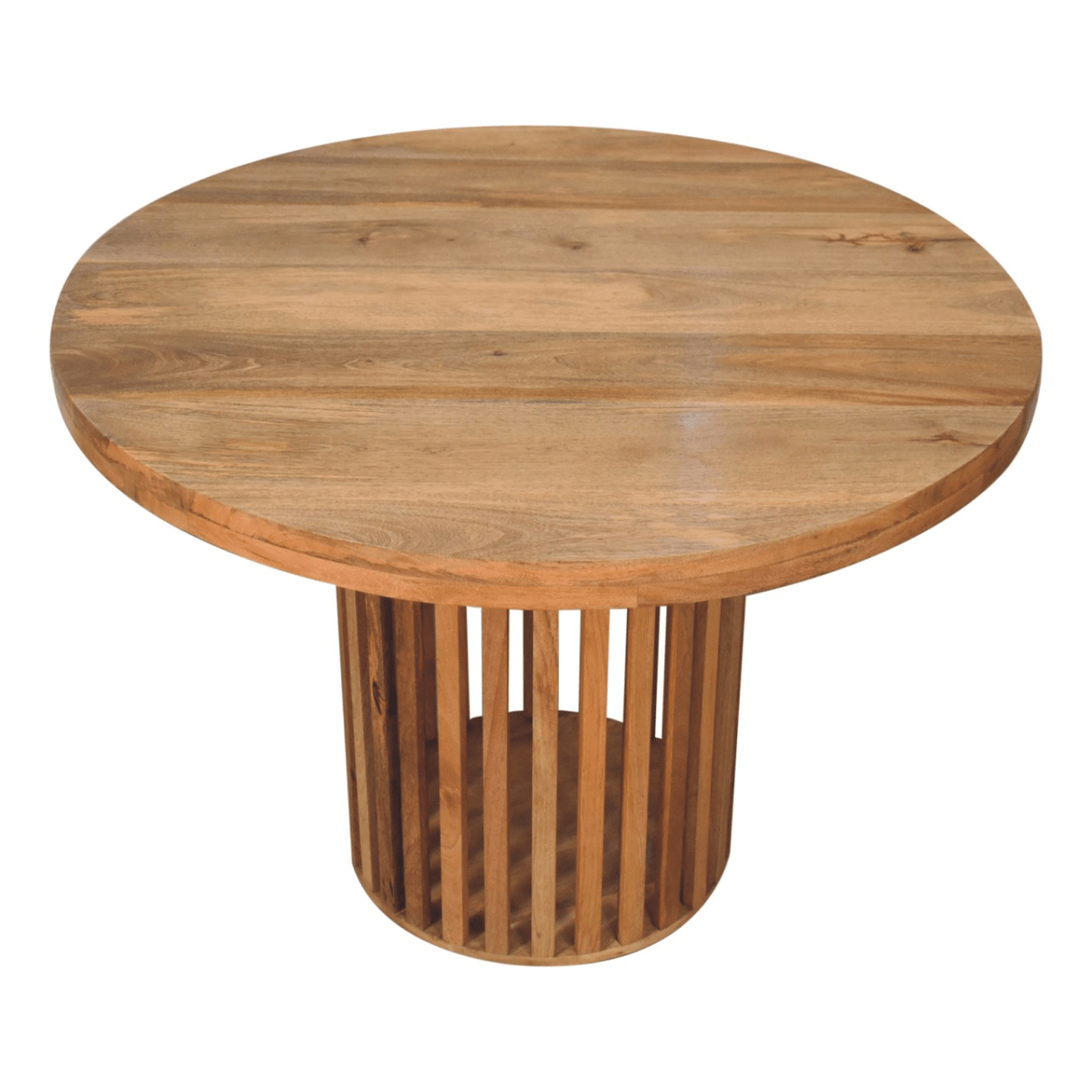 Artisan Furniture Solid Wood Ariella Round Dining Table, Beige | Luxury Home Accessories | Heulog Glow