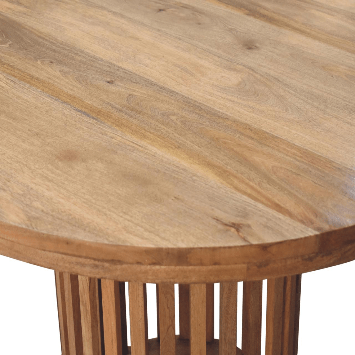 Artisan Furniture Solid Wood Ariella Round Dining Table, Beige | Luxury Home Accessories | Heulog Glow