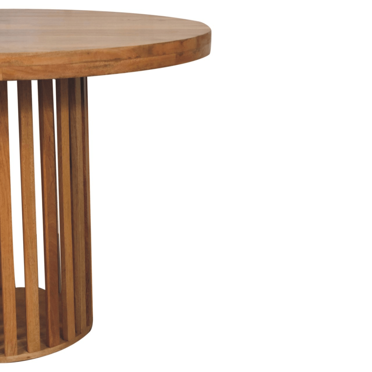 Artisan Furniture Solid Wood Ariella Round Dining Table, Beige | Luxury Home Accessories | Heulog Glow