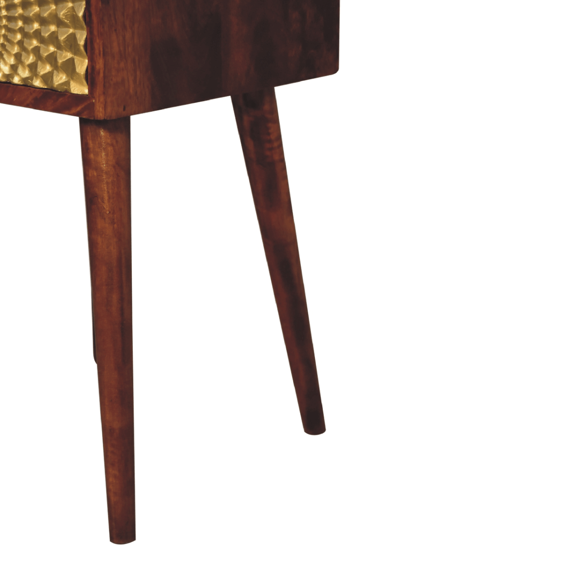 Artisan Furniture Solid Wood Eden Mini Bedside | Luxury Home Accessories | Heulog Glow