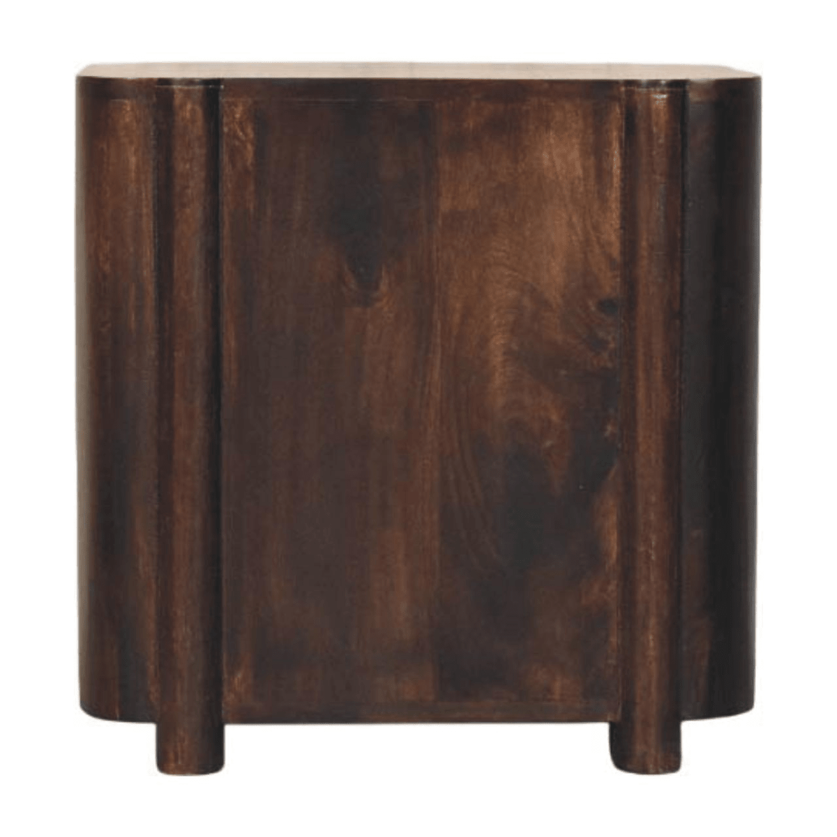 Artisan Furniture Solid Wood Havana Canefront Drawers, 2 Drawers, Dark Brown | Luxury Home Accessories | Heulog Glow