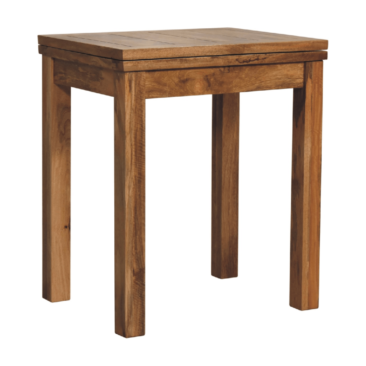 Artisan Furniture Solid Wood Mini Oak-ish Butterfly Dining Table, Brown | Luxury Home Accessories | Heulog Glow
