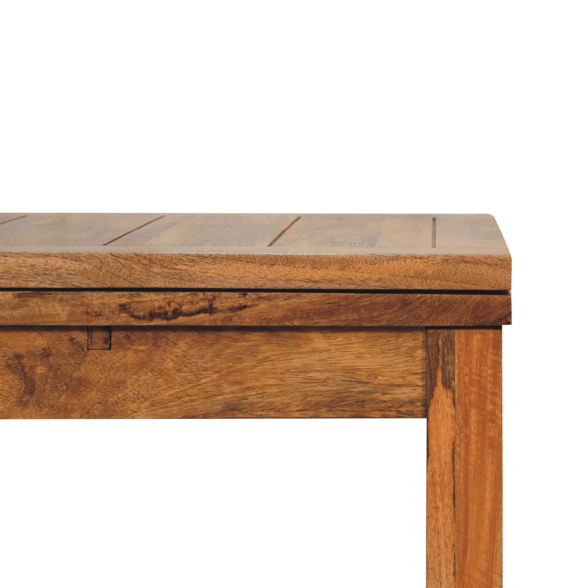 Artisan Furniture Solid Wood Mini Oak-ish Butterfly Dining Table, Brown | Luxury Home Accessories | Heulog Glow