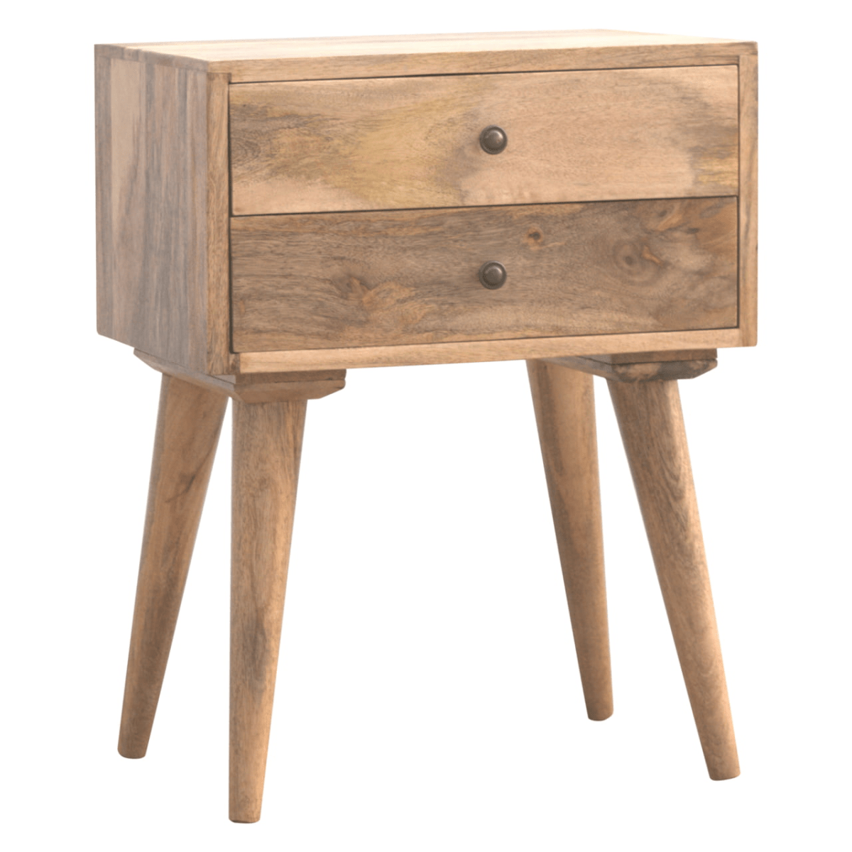 Artisan Furniture Solid Wood Modern Solid Wood Bedside | Luxury Home Accessories | Heulog Glow