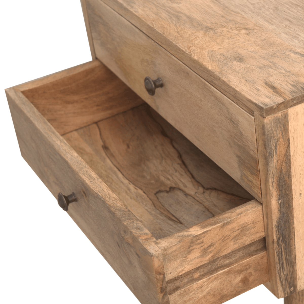 Artisan Furniture Solid Wood Modern Solid Wood Bedside | Luxury Home Accessories | Heulog Glow