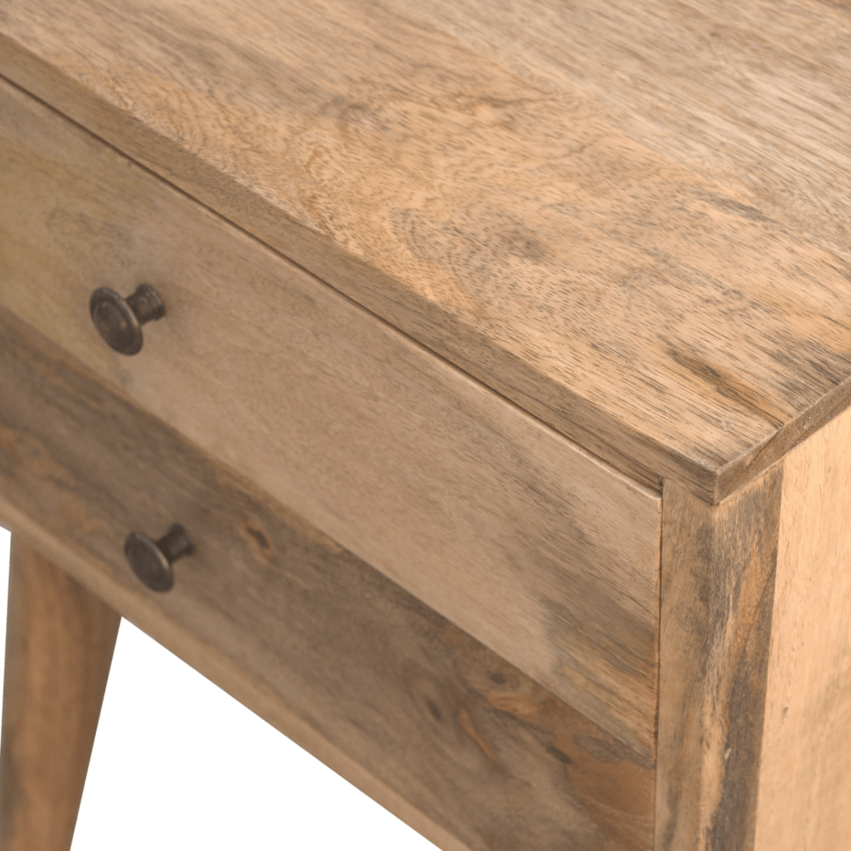 Artisan Furniture Solid Wood Modern Solid Wood Bedside | Luxury Home Accessories | Heulog Glow