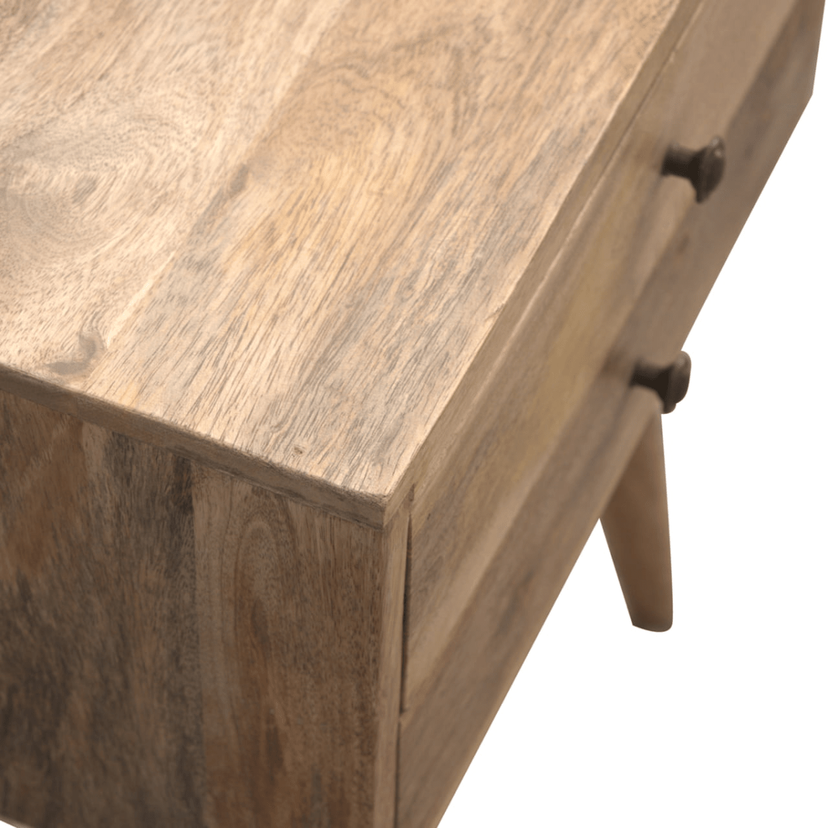 Artisan Furniture Solid Wood Modern Solid Wood Bedside | Luxury Home Accessories | Heulog Glow