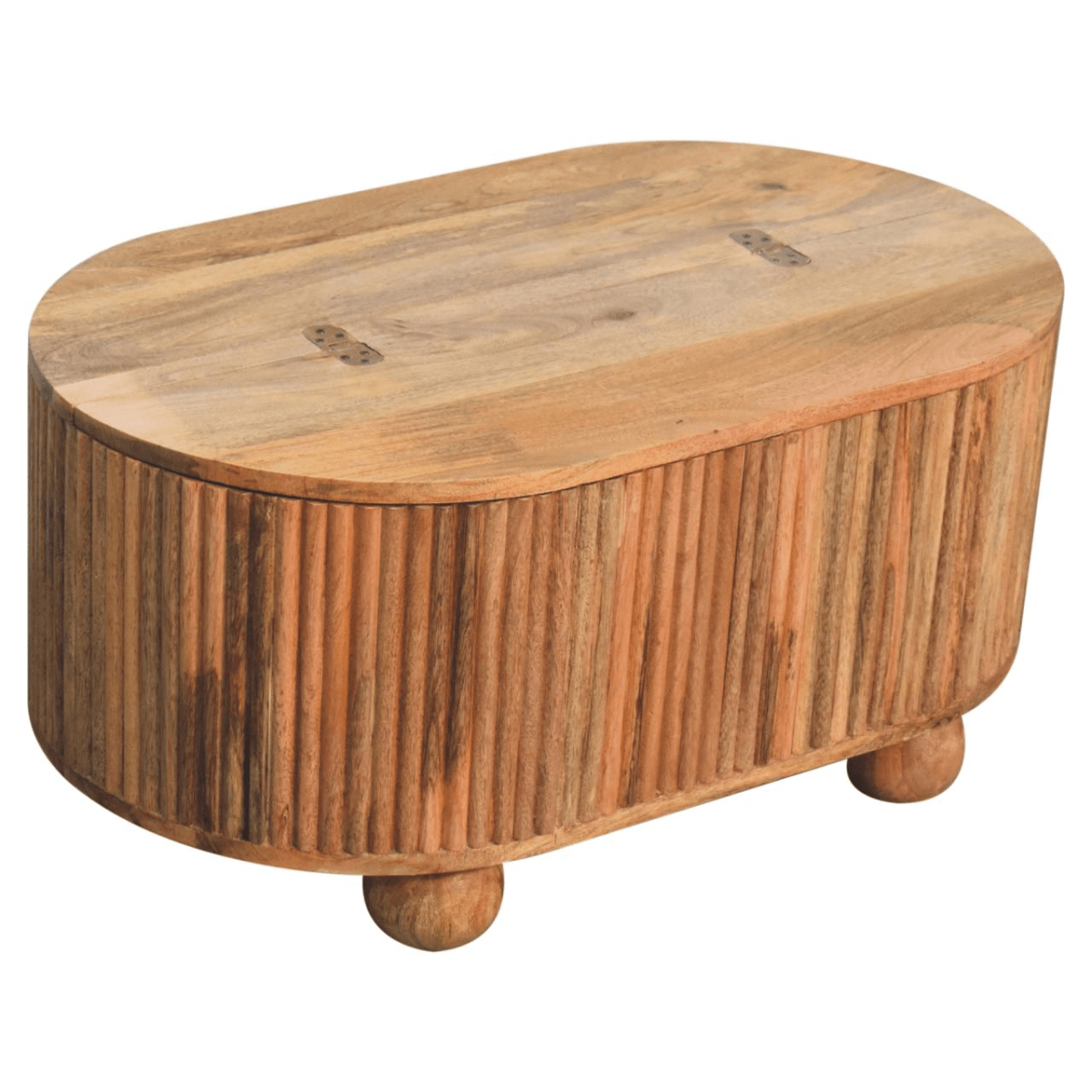 Artisan Furniture Solid Wood Soba Ball Lid-up Coffee Table | Luxury Home Accessories | Heulog Glow