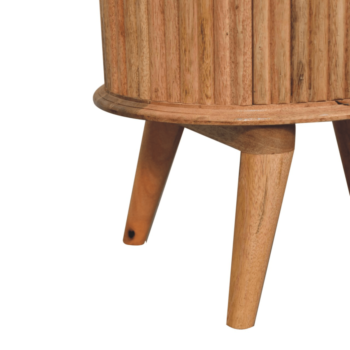 Artisan Furniture Solid Wood Soba Nordic Bedside | Luxury Home Accessories | Heulog Glow