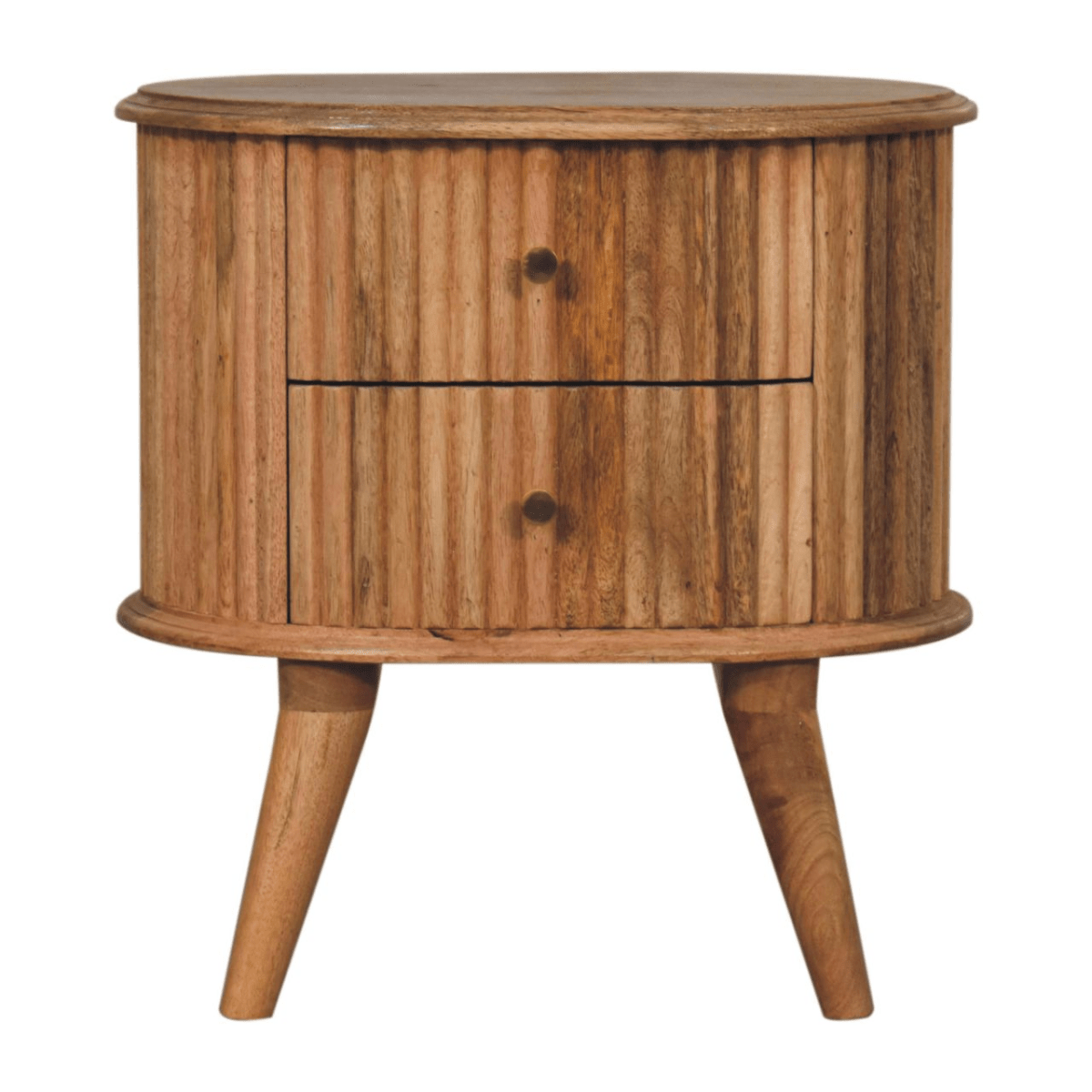 Artisan Furniture Solid Wood Soba Nordic Bedside | Luxury Home Accessories | Heulog Glow