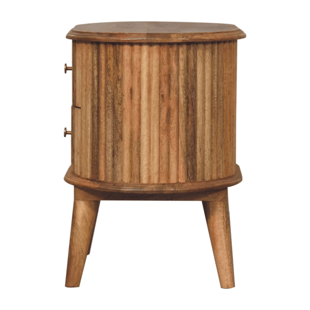 Artisan Furniture Solid Wood Soba Nordic Bedside | Luxury Home Accessories | Heulog Glow