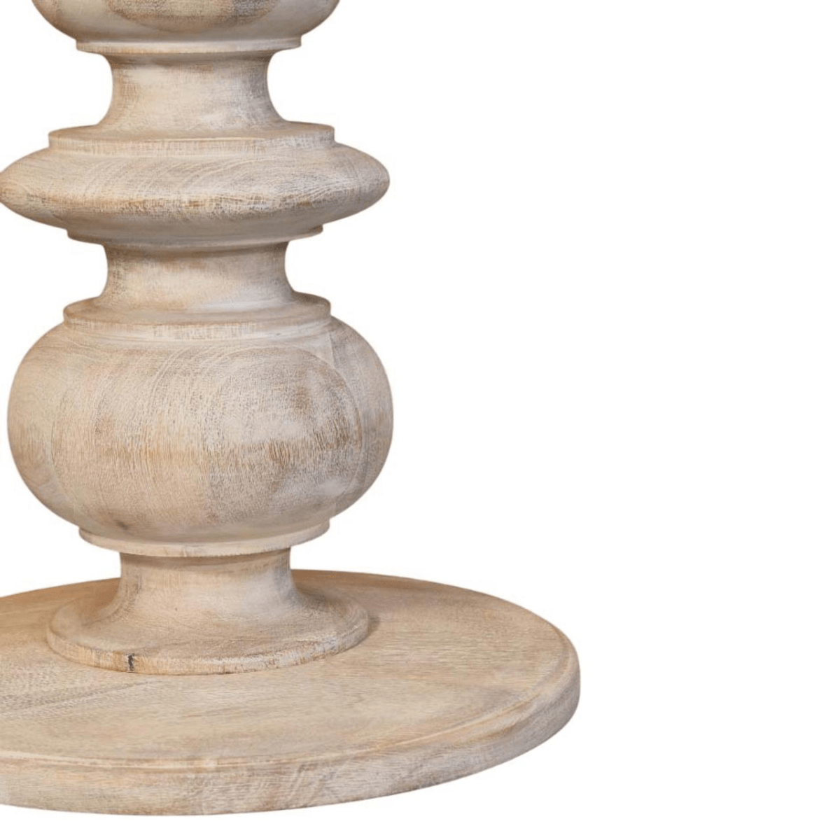 Artisan Furniture Solid Wood The Bellis Marble Accent Table, Beige | Luxury Home Accessories | Heulog Glow
