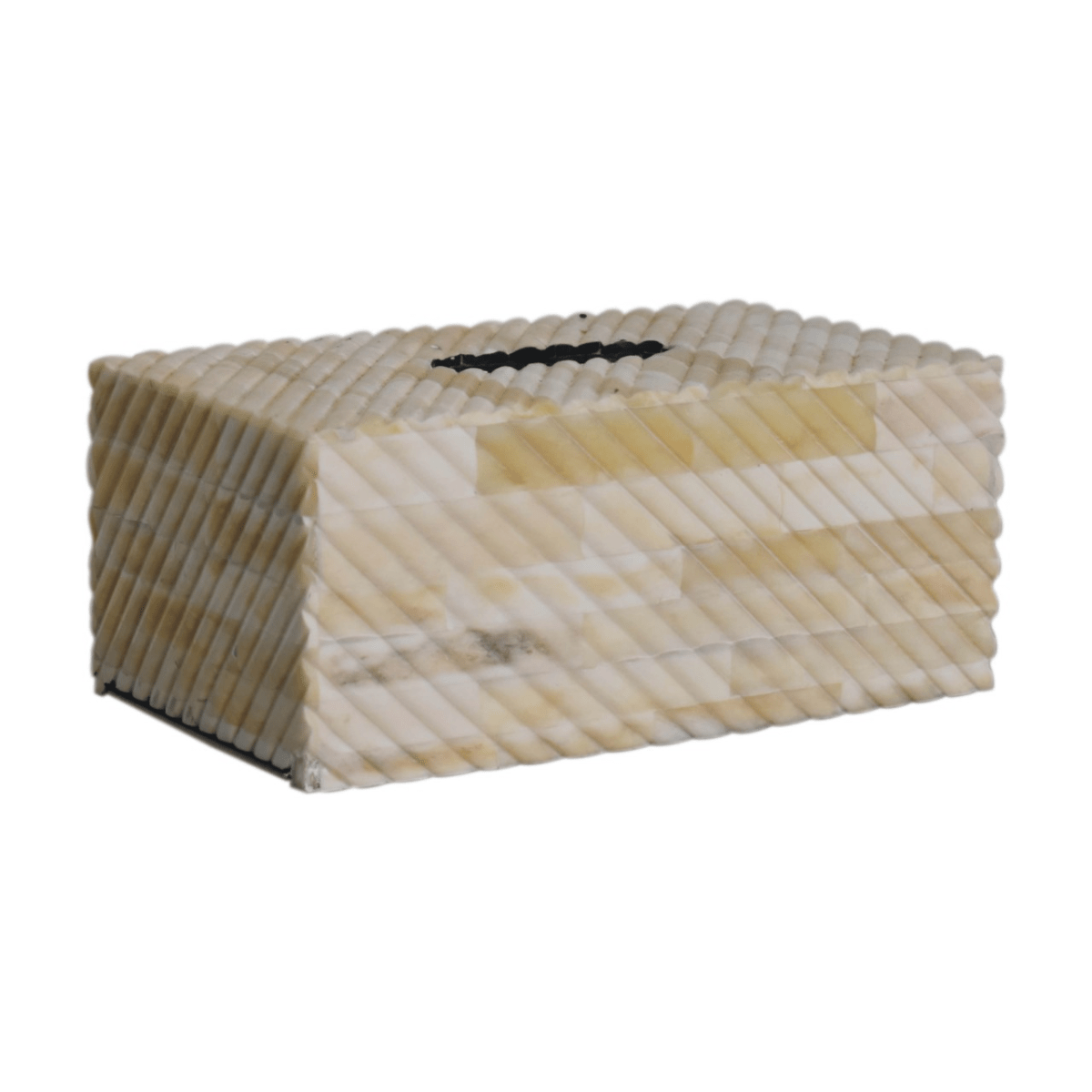 Artisan Furniture Wooden Bone Inlay Tissue Box | Luxury Home Accessories | Heulog Glow