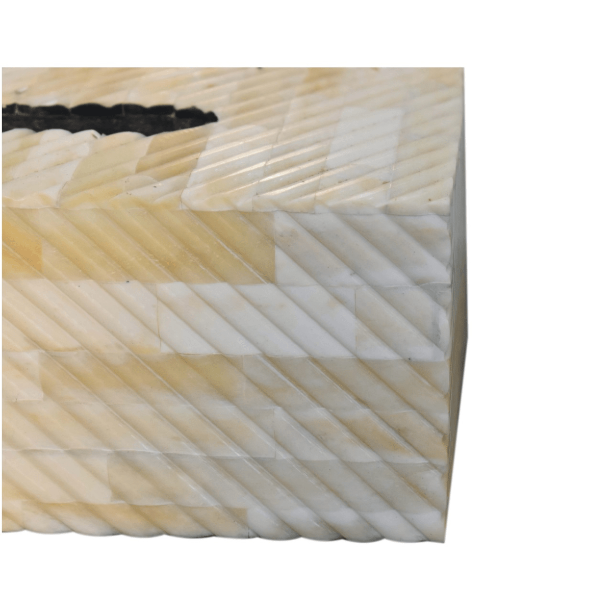 Artisan Furniture Wooden Bone Inlay Tissue Box | Luxury Home Accessories | Heulog Glow