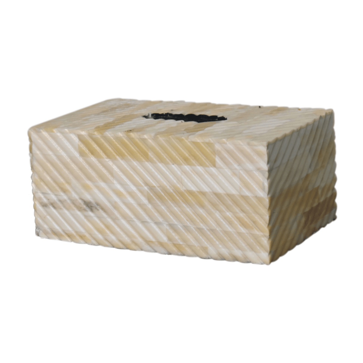 Artisan Furniture Wooden Bone Inlay Tissue Box | Luxury Home Accessories | Heulog Glow