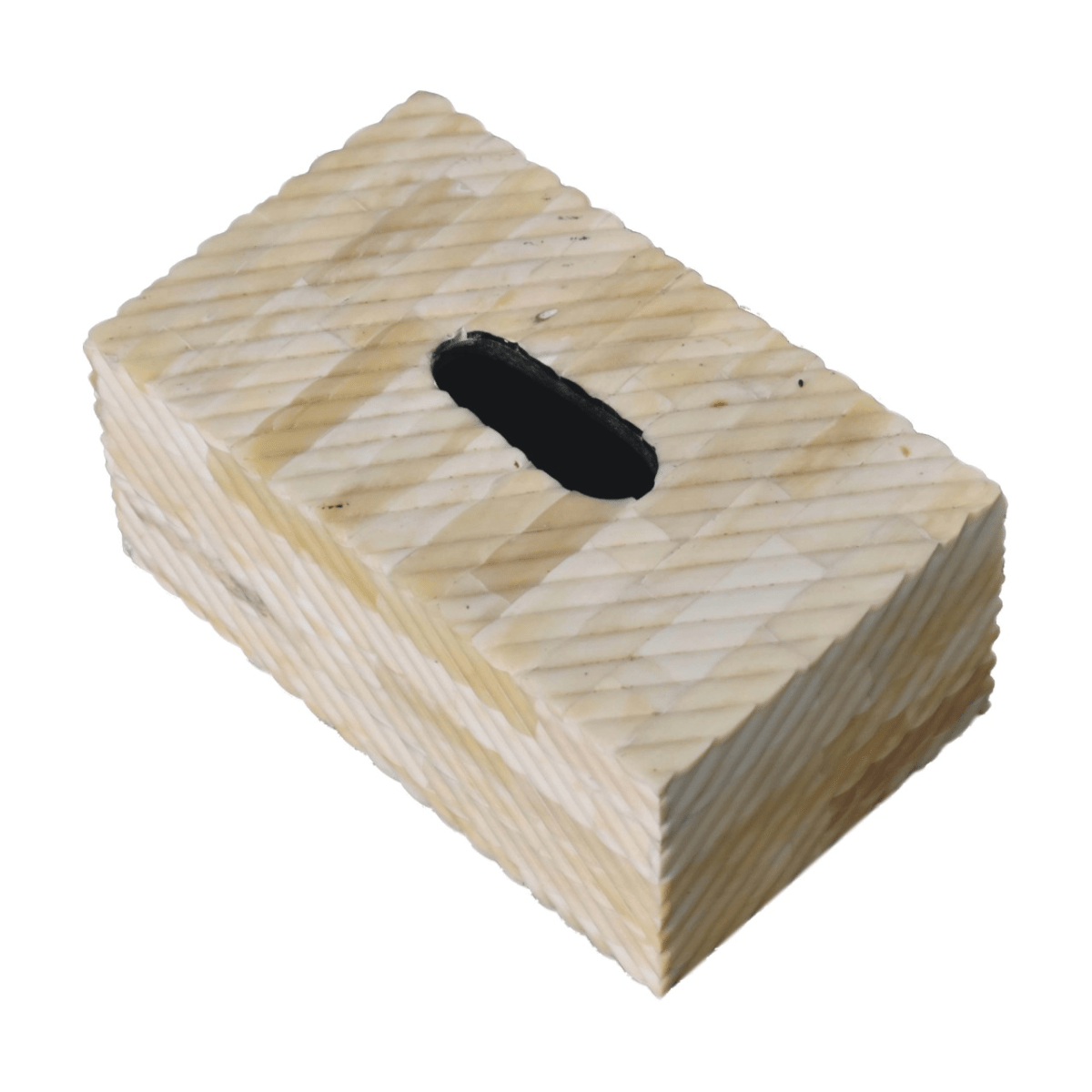 Artisan Furniture Wooden Bone Inlay Tissue Box | Luxury Home Accessories | Heulog Glow