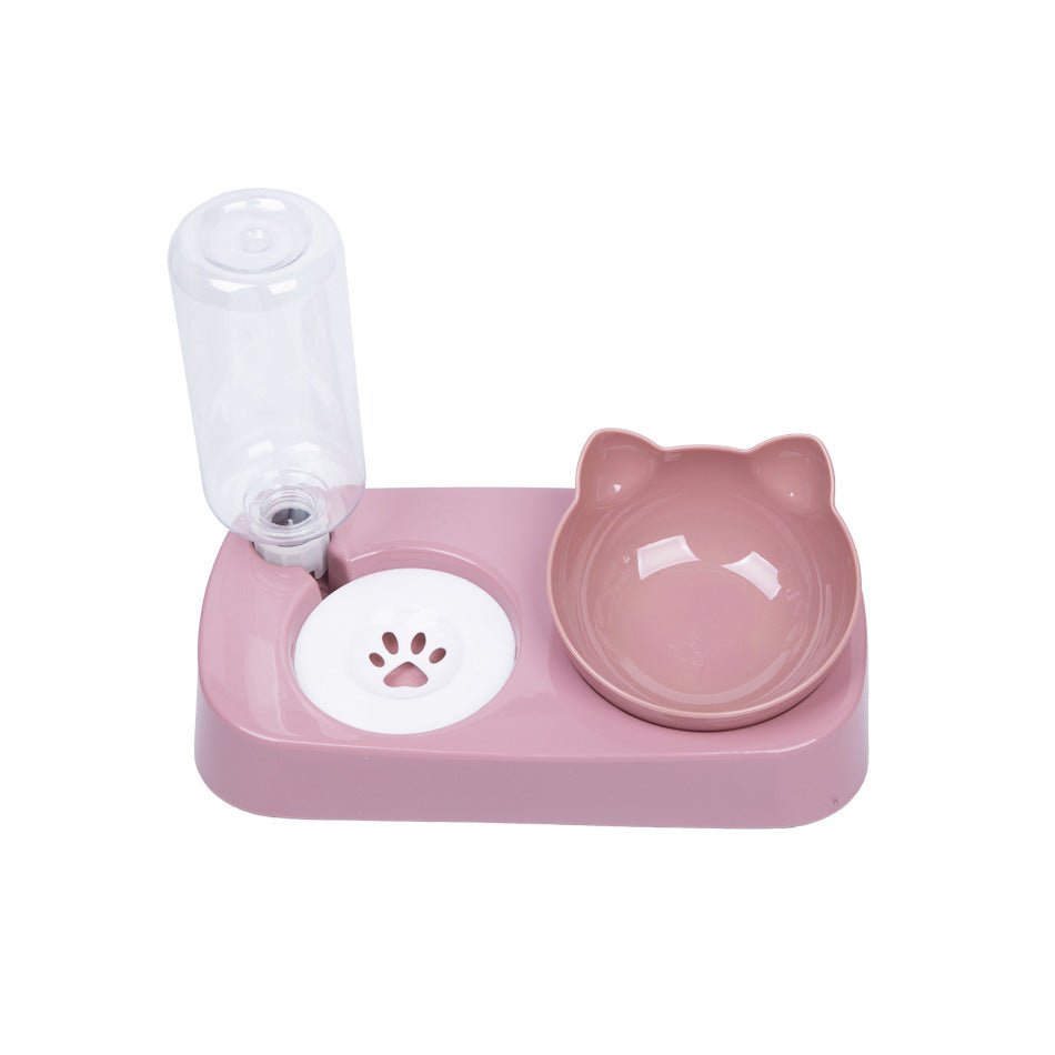 Automatic Drinking With Double Bowl Without Wet Mouth | Luxury Home Accessories | Heulog Glow