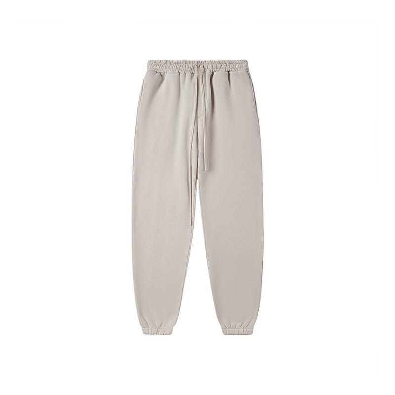 Autumn And Winter Fleece-lined Thick Hooded Solid Color Sweatpants Hoodie | Luxury Home Accessories | Heulog Glow