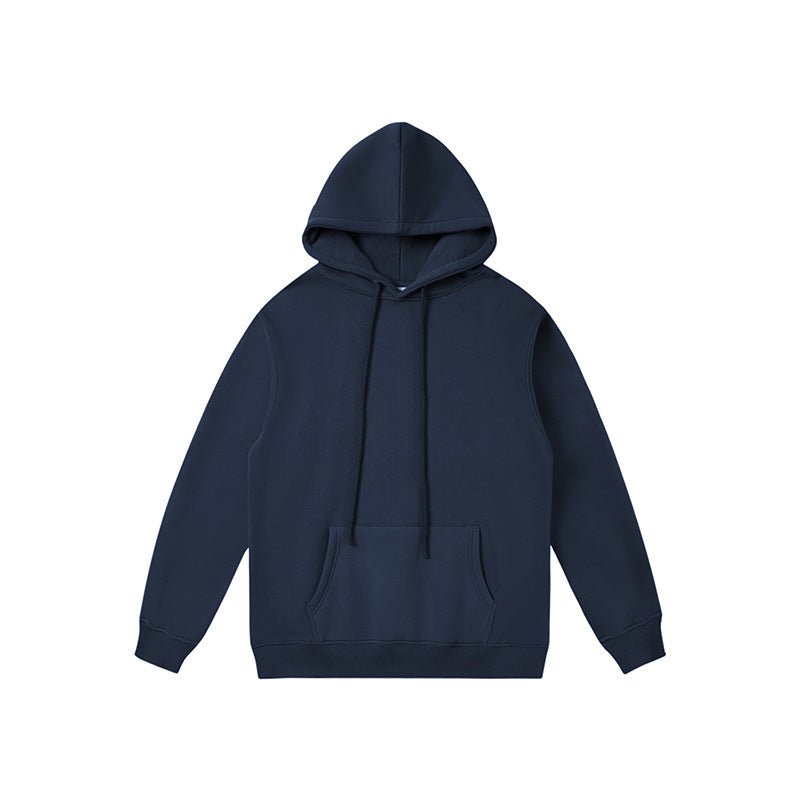 Autumn And Winter Fleece-lined Thick Hooded Solid Color Sweatpants Hoodie | Luxury Home Accessories | Heulog Glow
