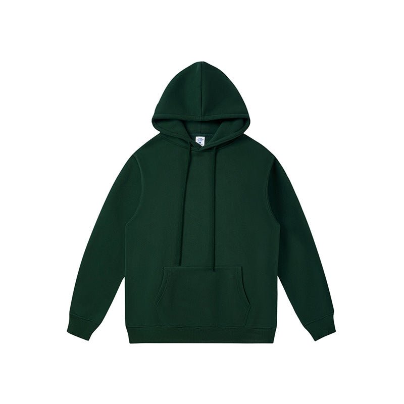 Autumn And Winter Fleece-lined Thick Hooded Solid Color Sweatpants Hoodie | Luxury Home Accessories | Heulog Glow