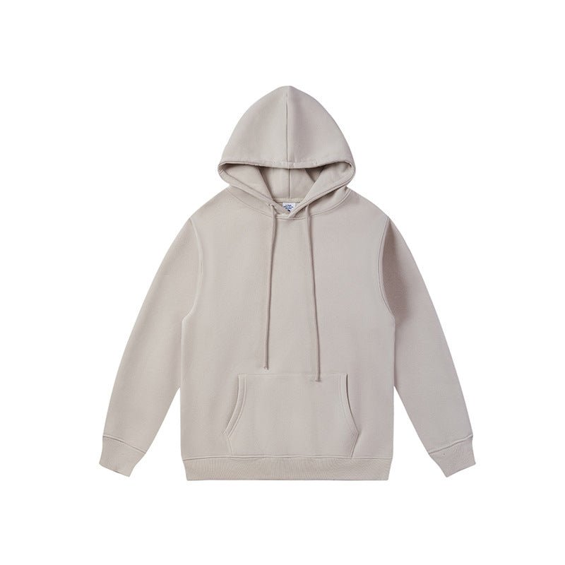 Autumn And Winter Fleece-lined Thick Hooded Solid Color Sweatpants Hoodie | Luxury Home Accessories | Heulog Glow