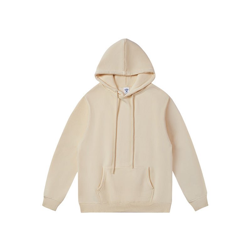 Autumn And Winter Fleece-lined Thick Hooded Solid Color Sweatpants Hoodie | Luxury Home Accessories | Heulog Glow