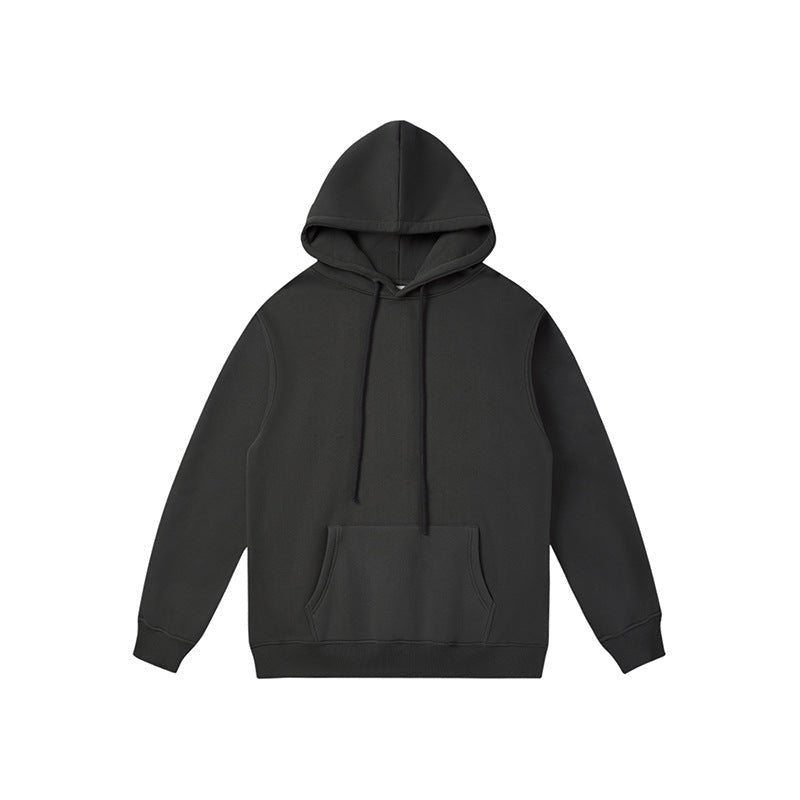 Autumn And Winter Fleece-lined Thick Hooded Solid Color Sweatpants Hoodie | Luxury Home Accessories | Heulog Glow
