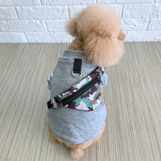 Autumn And Winter New Dog Sleeved Cotton Coat Two Feet Hoodie Pet Clothes | Luxury Home Accessories | Heulog Glow