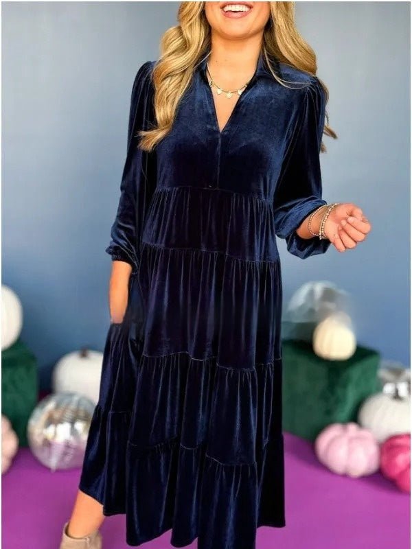Autumn And Winter New Loose Dress Women | Luxury Home Accessories | Heulog Glow