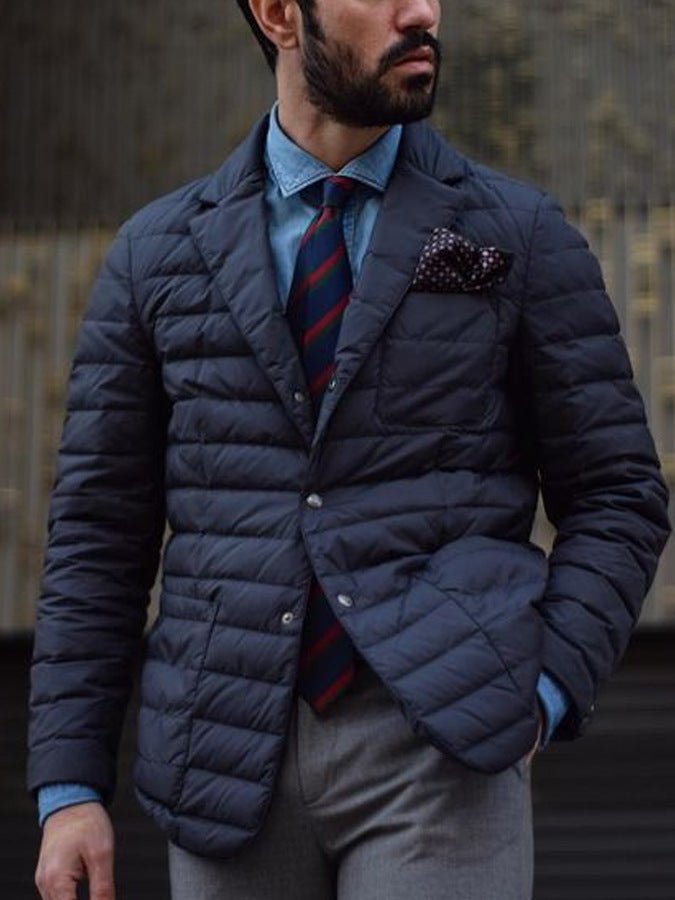 Autumn And Winter New Men's Cotton-quilted Coat | Luxury Home Accessories | Heulog Glow