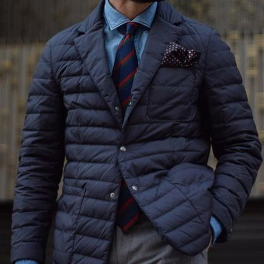 Autumn And Winter New Men's Cotton-quilted Coat | Luxury Home Accessories | Heulog Glow